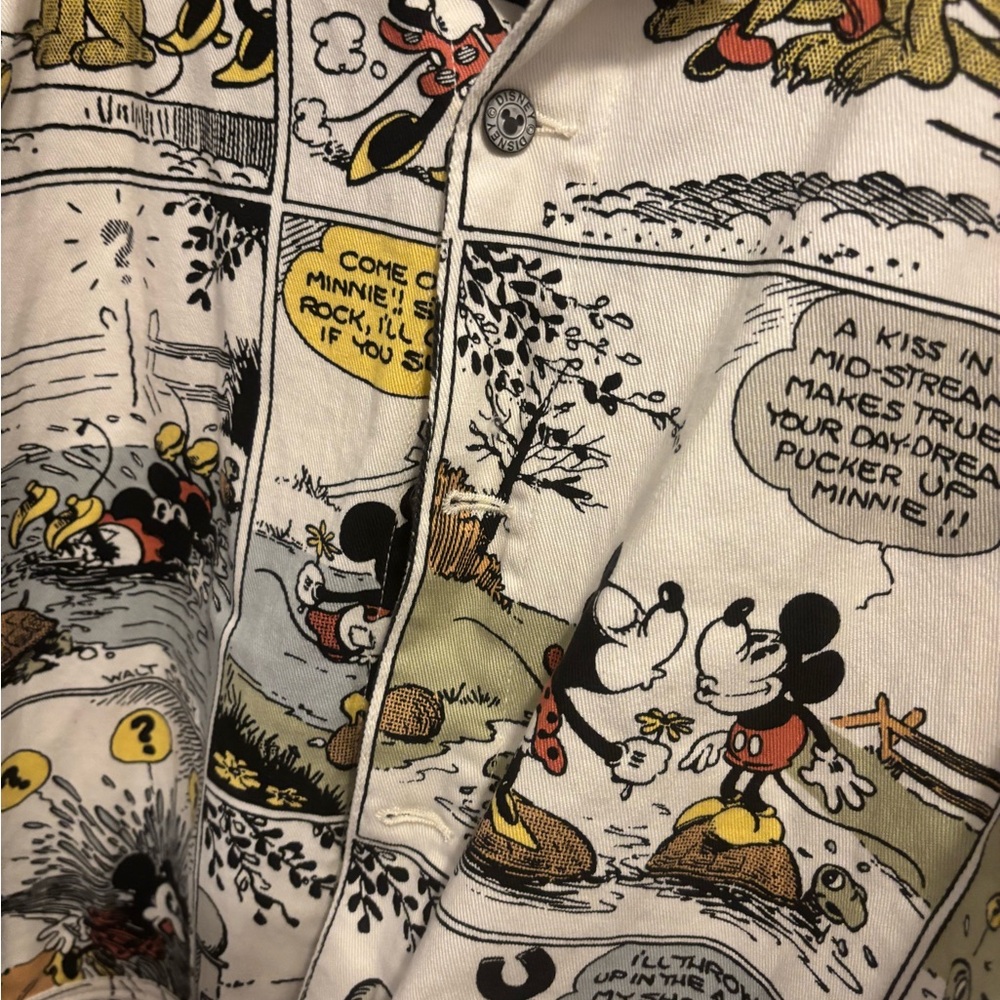 DISNEY Cartoon Jean Jacket Large✨Rare✨